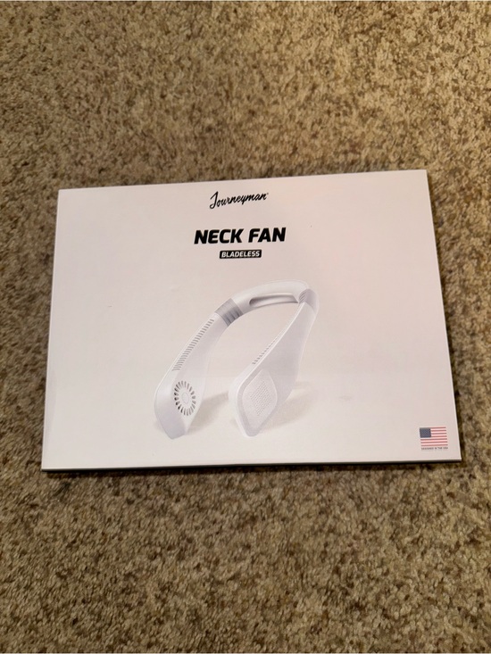 Other - White Bladeless Neck Fan - Hands-Free Personal Cooling
